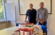Архив Војводине уручио УНС-у књиге намењене Дому културе Грачаница Архив Војводине уручио УНС-у књиге намењене Дому културе Грачаница